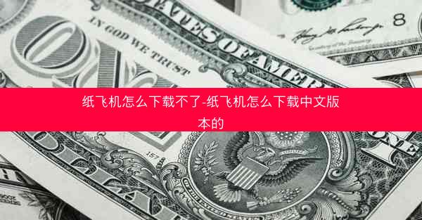 纸飞机怎么下载不了-纸飞机怎么下载中文版本的