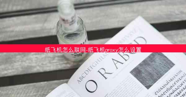 纸飞机怎么联网-纸飞机proxy怎么设置