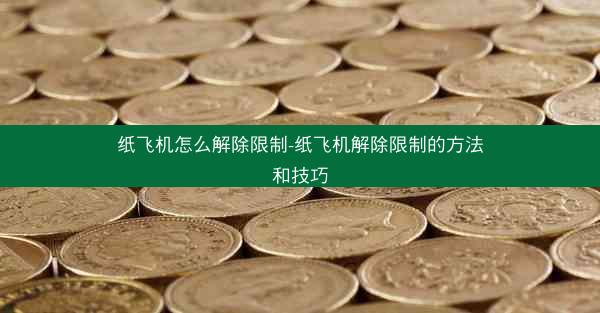 纸飞机怎么解除限制-纸飞机解除限制的方法和技巧
