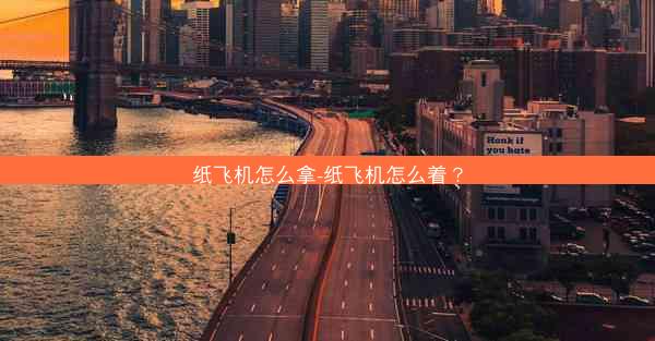 纸飞机怎么拿-纸飞机怎么着？