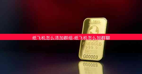 纸飞机怎么添加群组-纸飞机怎么加群聊
