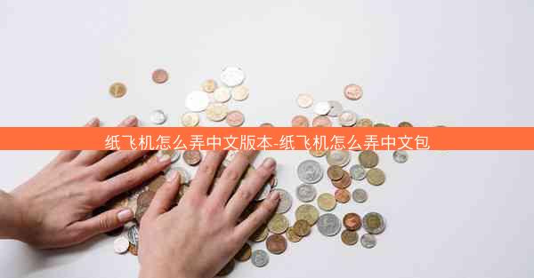 纸飞机怎么弄中文版本-纸飞机怎么弄中文包