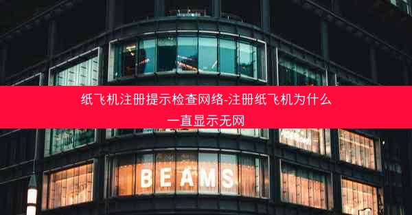 纸飞机注册提示检查网络-注册纸飞机为什么一直显示无网