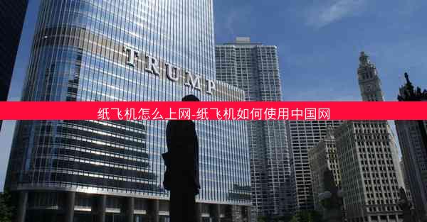 纸飞机怎么上网-纸飞机如何使用中国网