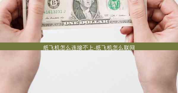 纸飞机怎么连接不上-纸飞机怎么联网
