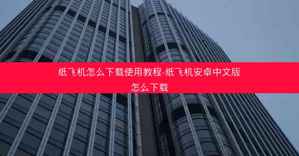 纸飞机怎么下载使用教程-纸飞机安卓中文版怎么下载
