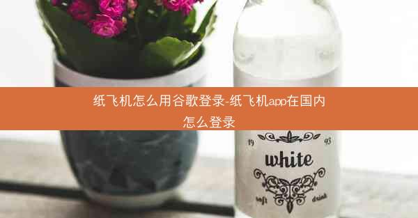 纸飞机怎么用谷歌登录-纸飞机app在国内怎么登录