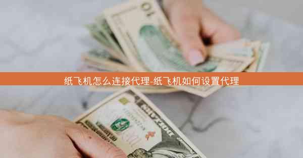 纸飞机怎么连接代理-纸飞机如何设置代理