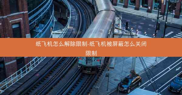 纸飞机怎么解除限制-纸飞机被屏蔽怎么关闭限制