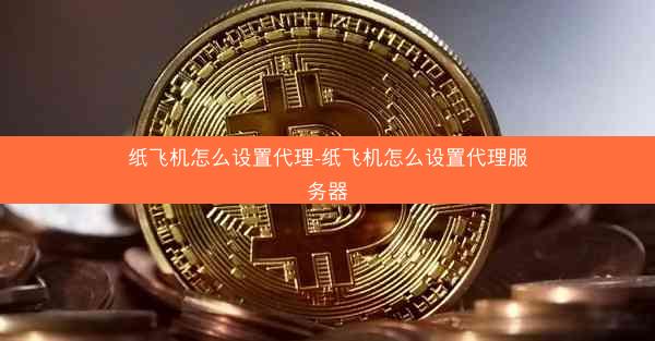 纸飞机怎么设置代理-纸飞机怎么设置代理服务器