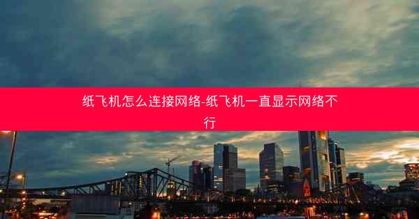 纸飞机怎么连接网络-纸飞机一直显示网络不行