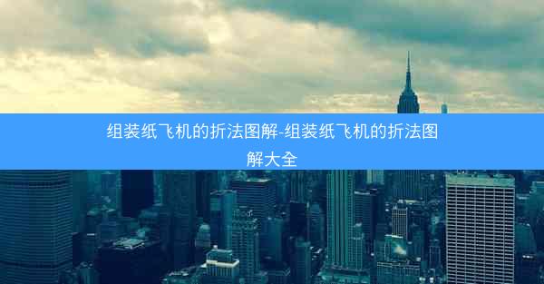组装纸飞机的折法图解-组装纸飞机的折法图解大全