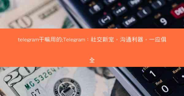 telegram干嘛用的;Telegram：社交新宠，沟通利器，一应俱全