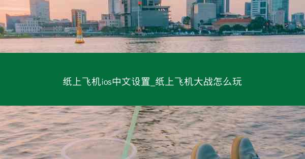 纸上飞机ios中文设置_纸上飞机大战怎么玩
