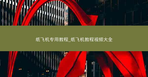 纸飞机专用教程_纸飞机教程视频大全