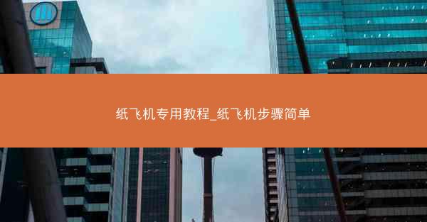 纸飞机专用教程_纸飞机步骤简单