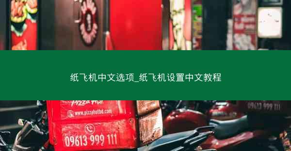 纸飞机中文选项_纸飞机设置中文教程