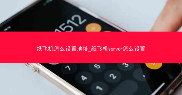 纸飞机怎么设置地址_纸飞机server怎么设置