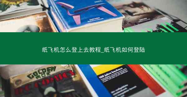 纸飞机怎么登上去教程_纸飞机如何登陆