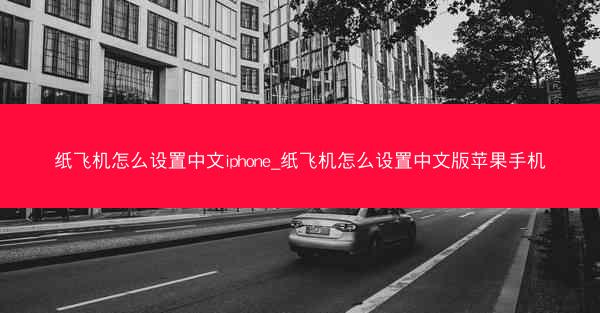 纸飞机怎么设置中文iphone_纸飞机怎么设置中文版苹果手机