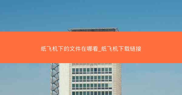 纸飞机下的文件在哪看_纸飞机下载链接