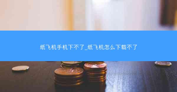 纸飞机手机下不了_纸飞机怎么下载不了