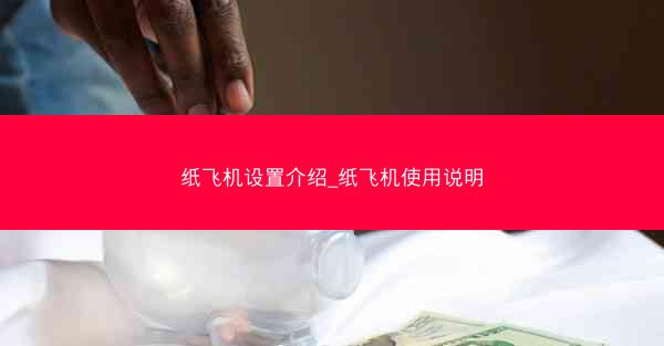 纸飞机设置介绍_纸飞机使用说明