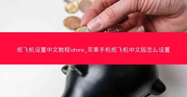 纸飞机设置中文教程iphone_苹果手机纸飞机中文版怎么设置