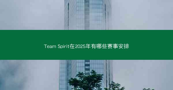 Team Spirit在2025年有哪些赛事安排