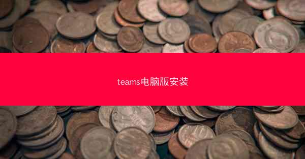 teams电脑版安装