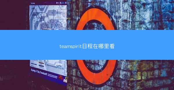 teamspirit日程在哪里看