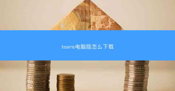 teams电脑版怎么下载