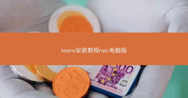 teams安装教程mac电脑版