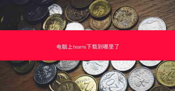 电脑上teams下载到哪里了