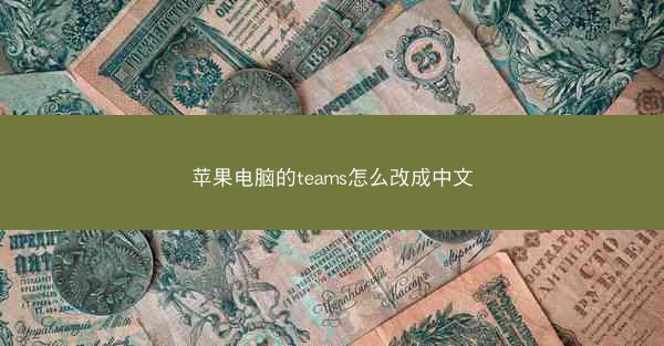 苹果电脑的teams怎么改成中文