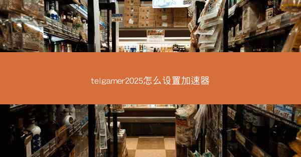telgamer2025怎么设置加速器