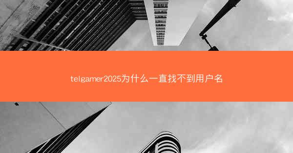 telgamer2025为什么一直找不到用户名