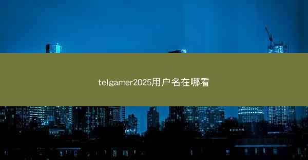 telgamer2025用户名在哪看