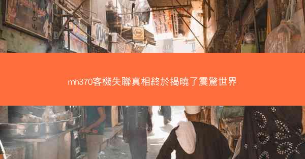 mh370客機失聯真相終於揭曉了震驚世界