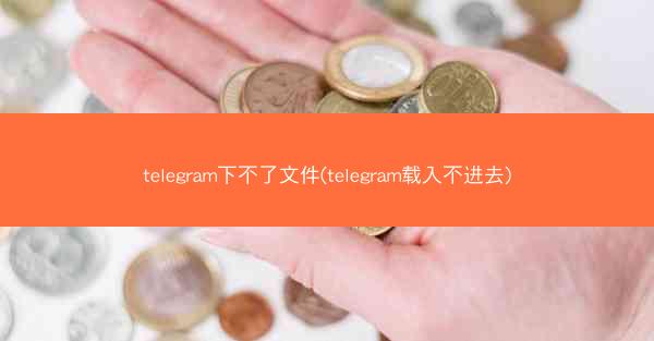 telegram下不了文件(telegram载入不进去)