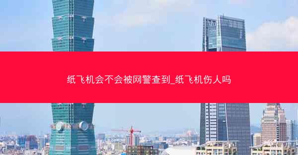纸飞机会不会被网警查到_纸飞机伤人吗