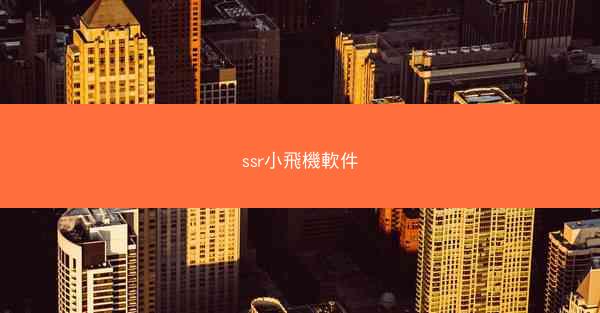 ssr小飛機軟件