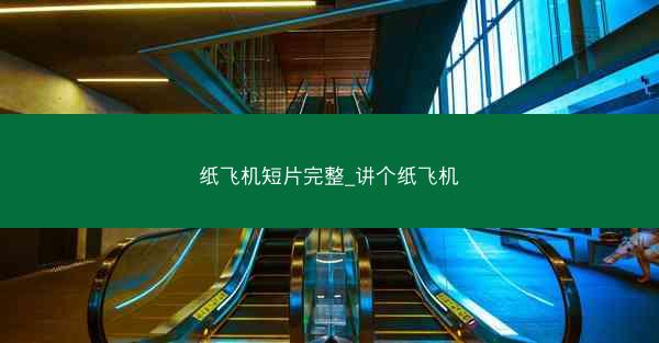 纸飞机短片完整_讲个纸飞机