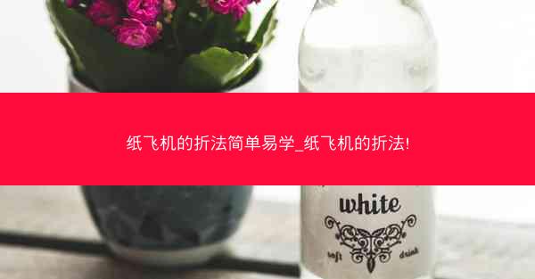 纸飞机的折法简单易学_纸飞机的折法!