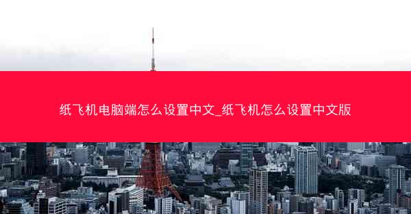 纸飞机电脑端怎么设置中文_纸飞机怎么设置中文版