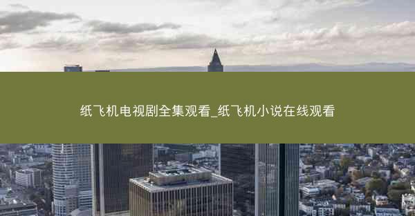 纸飞机电视剧全集观看_纸飞机小说在线观看