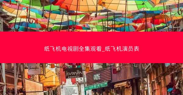 纸飞机电视剧全集观看_纸飞机演员表