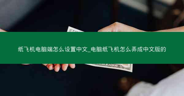 纸飞机电脑端怎么设置中文_电脑纸飞机怎么弄成中文版的