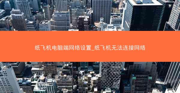 纸飞机电脑端网络设置_纸飞机无法连接网络