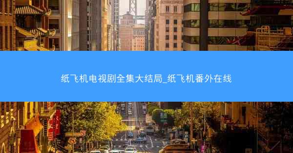 纸飞机电视剧全集大结局_纸飞机番外在线